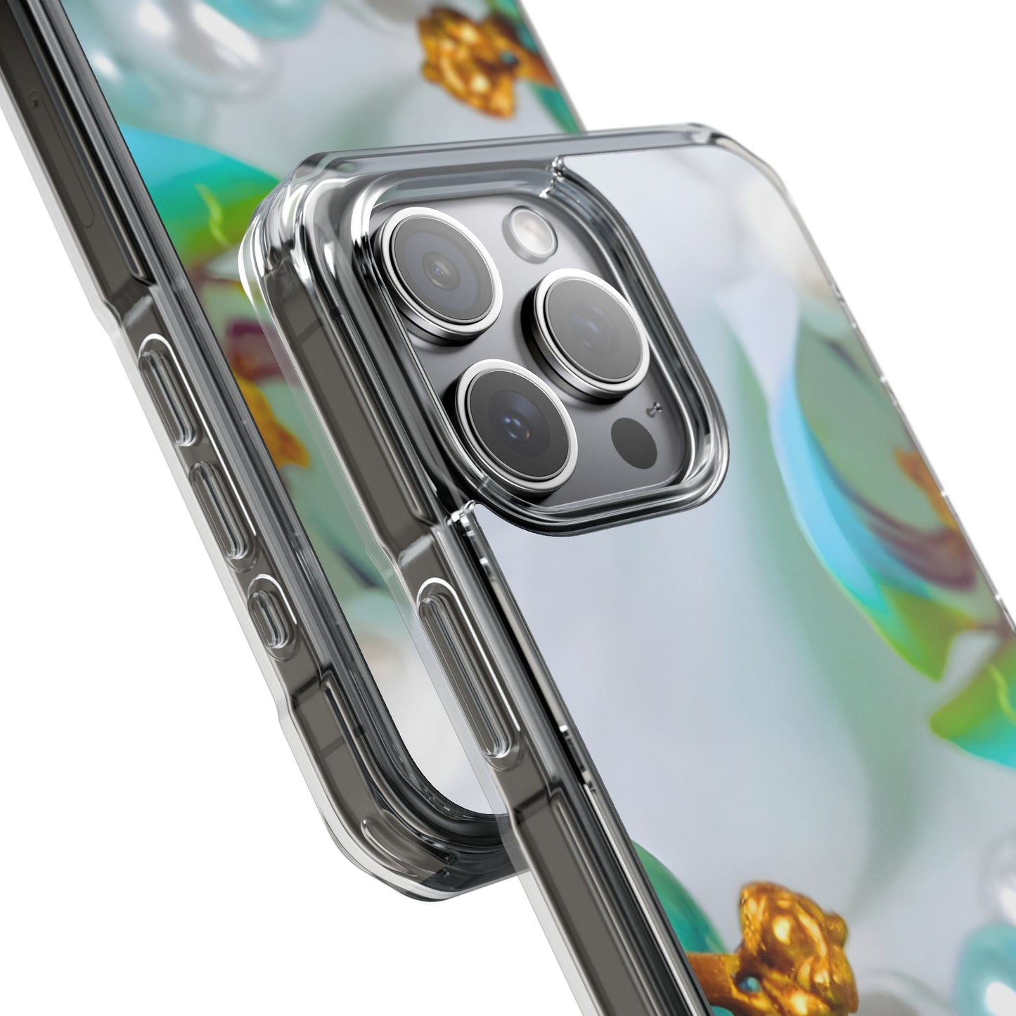 Clear Magnetic Phone Case – Mermaid's Pearl