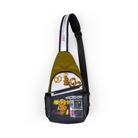 Chest Bag – Never a Bad Connection Pretzel Stack