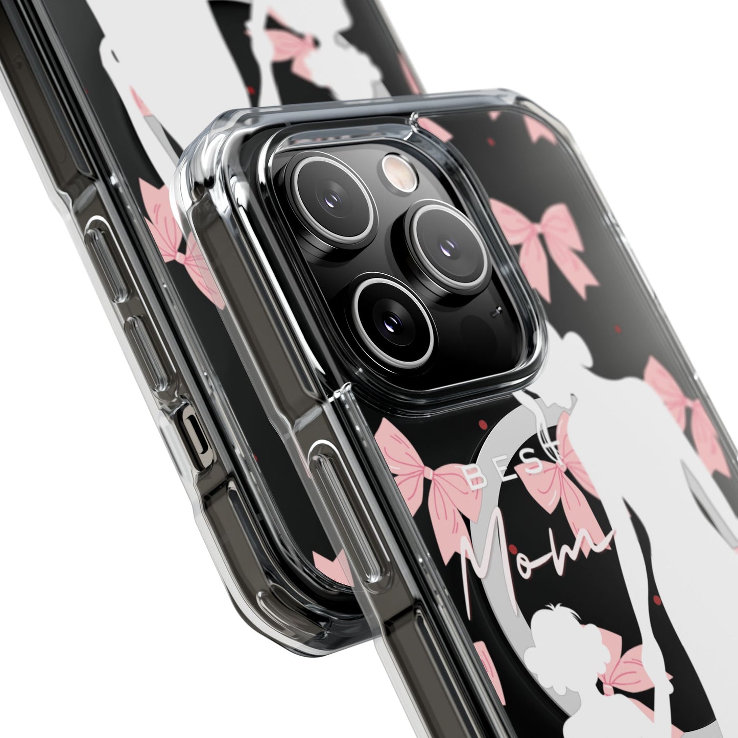 Clear Magnetic Phone Case – Best Mom: My Little Girl