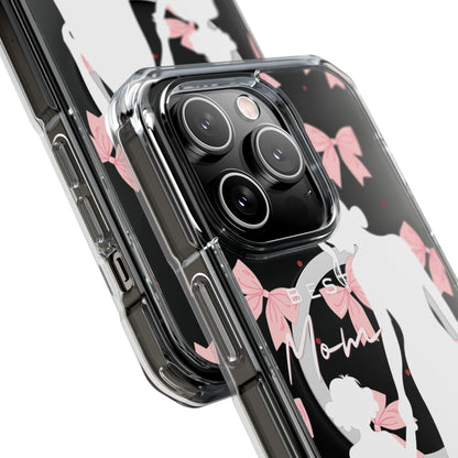 Clear Magnetic Phone Case – Best Mom: My Little Girl