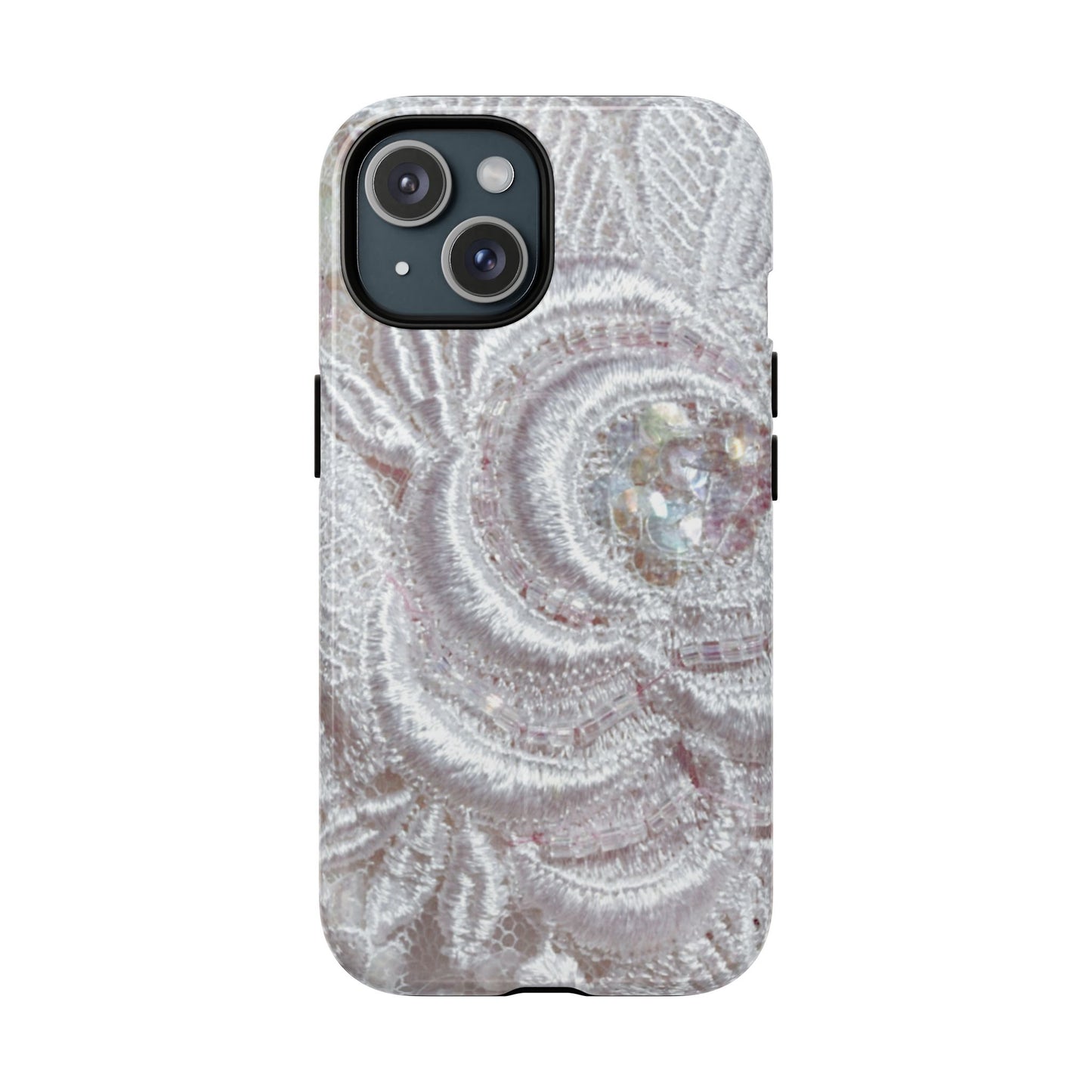 Protective Magnetic Phone Case – Lace Veil