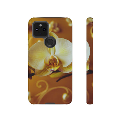 Protective Phone Case – Amber Orchid