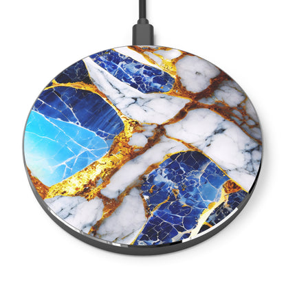 Wireless Charger – Sapphire Veins