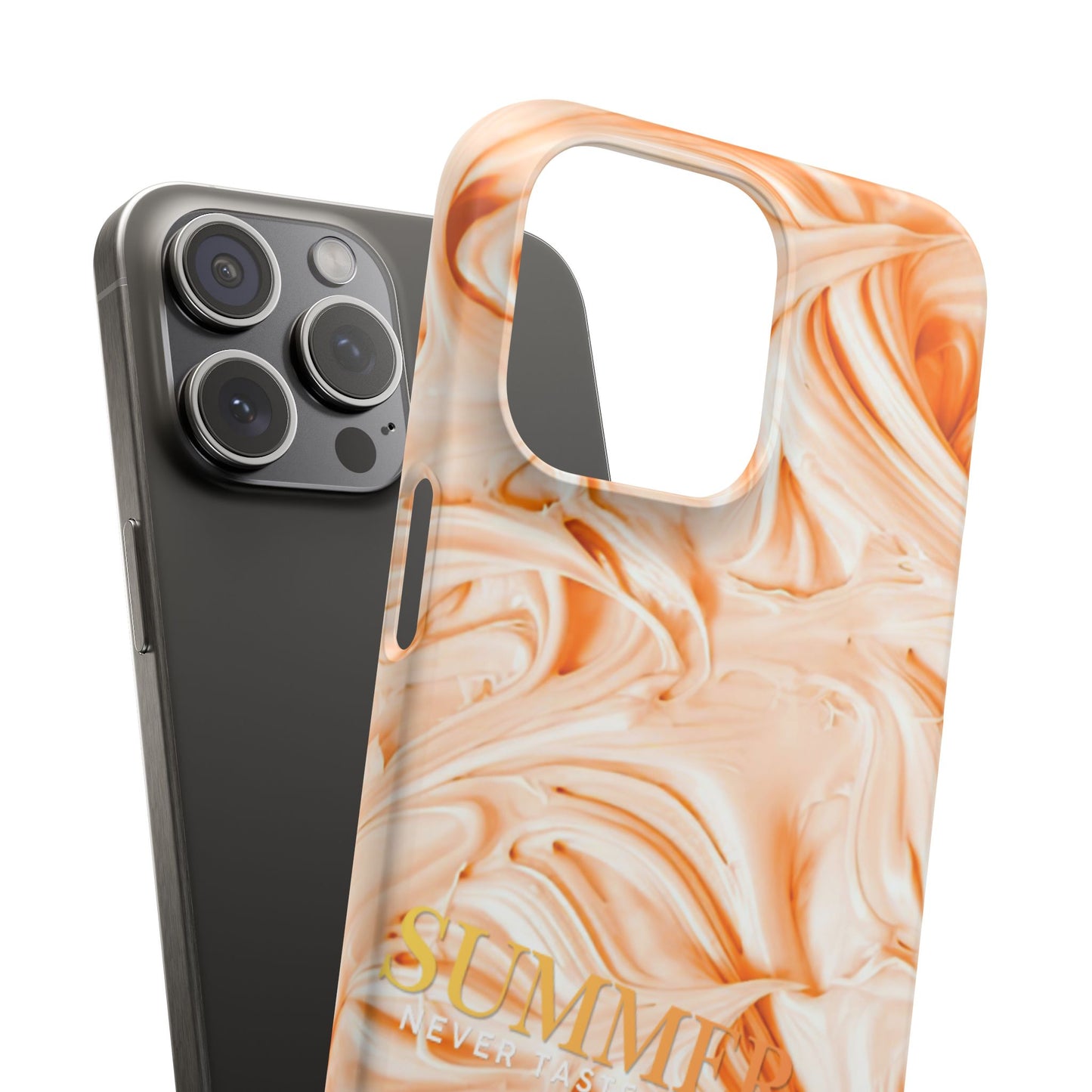 Snap Phone Case – Peach Sorbet