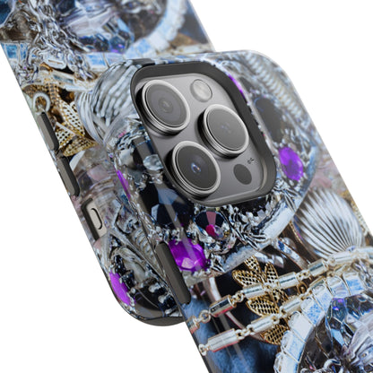 Impact-Resistant Phone Case – Chrome Jewel