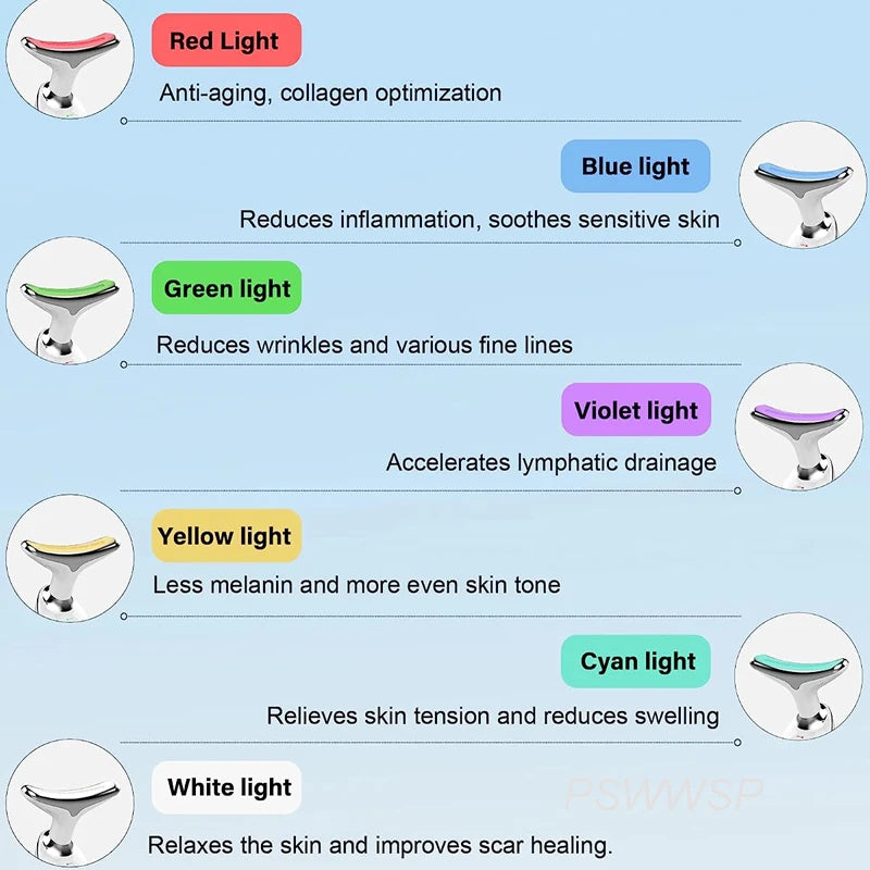 Skin Tightening Facial Massager: Neck & Face Lifting