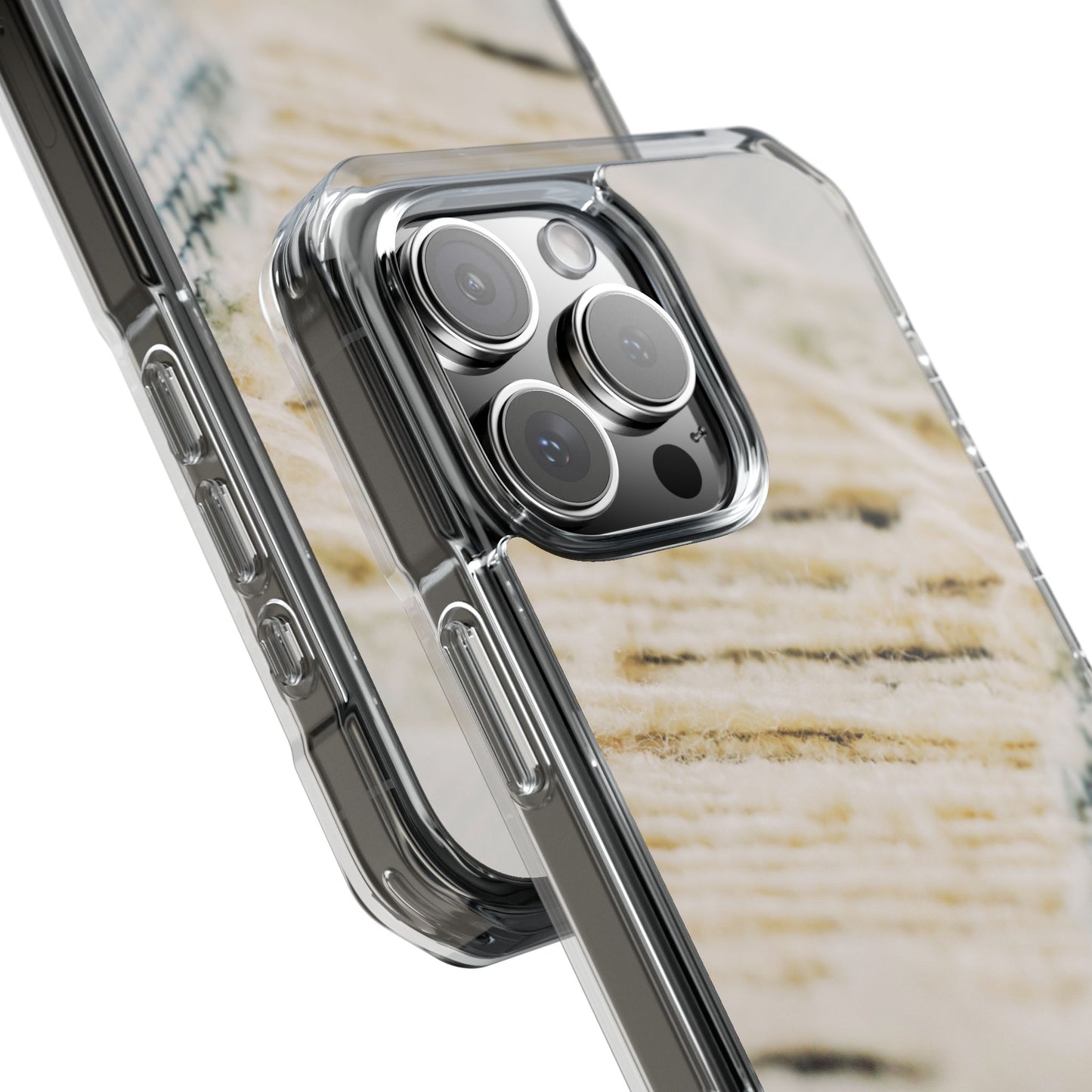 Clear Magnetic Phone Case – Woven Warmth