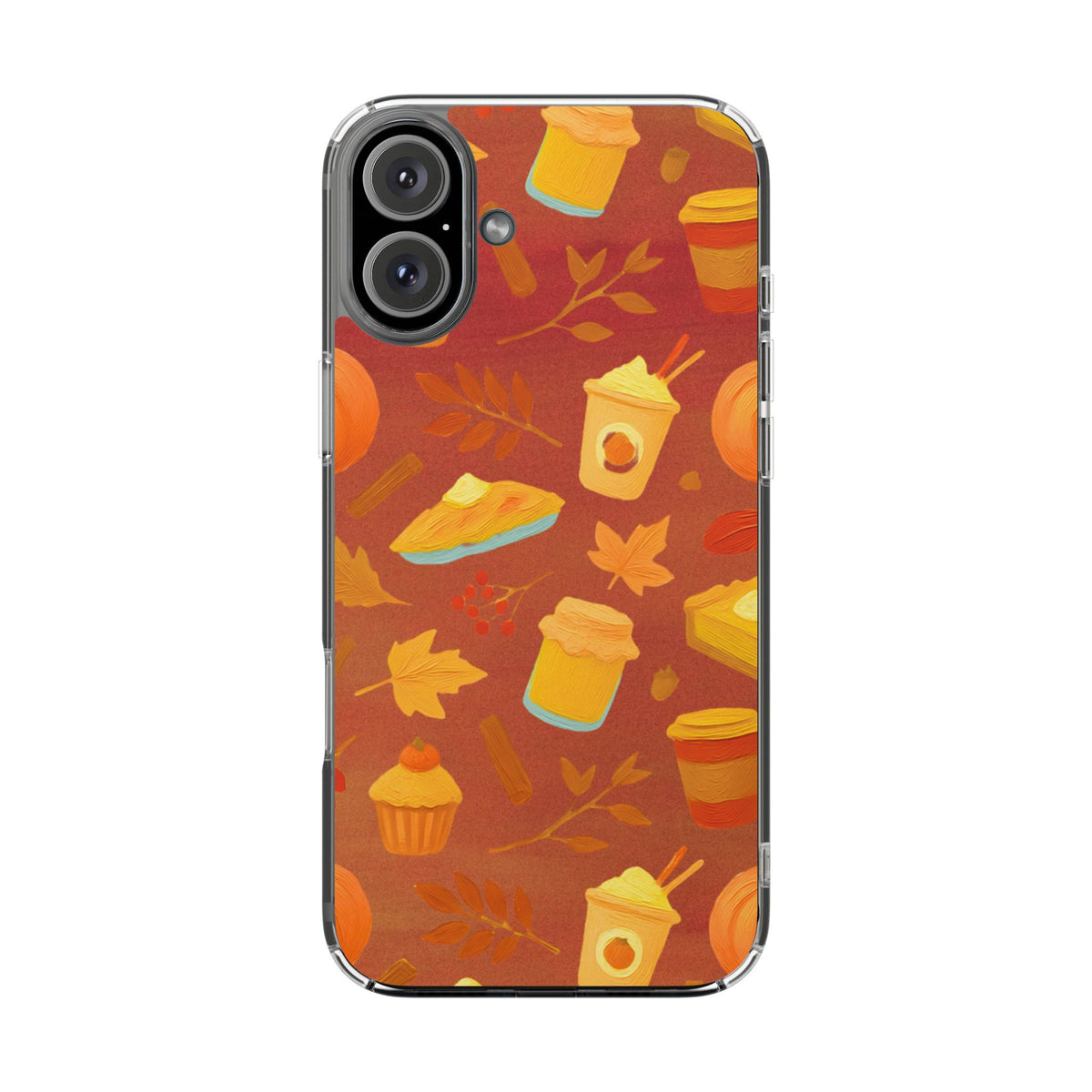 Clear Magnetic Phone Case – Fall Favorites – Compatible with iPhone 13–16 Series