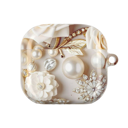 Earbud Case Cover – Ivory Opulence