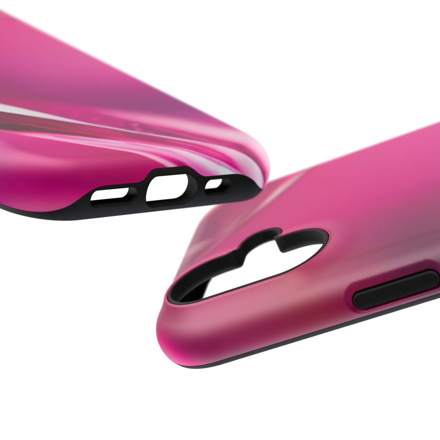 Impact-Resistant Phone Case – Magenta Motion