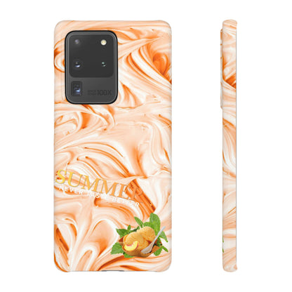 Snap Phone Case – Peach Sorbet