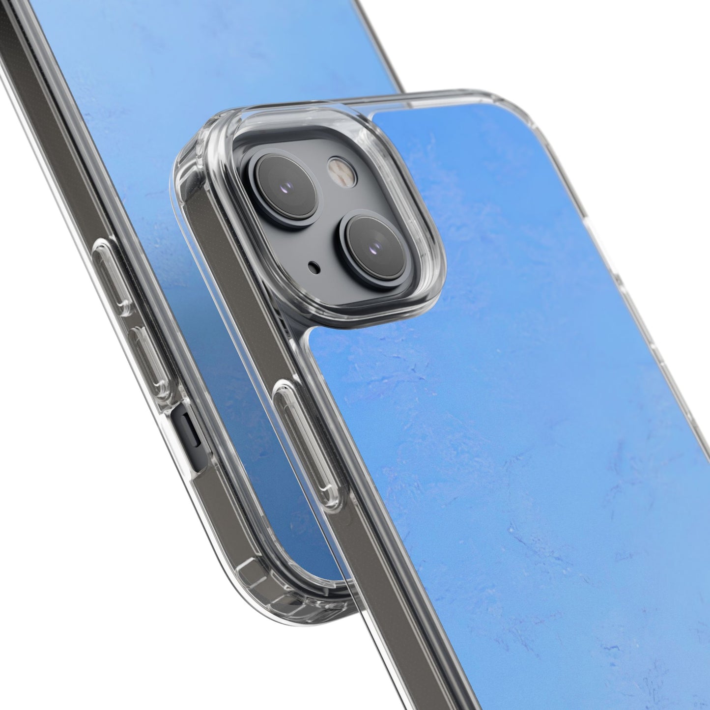 Clear Phone Case – Azure Fade