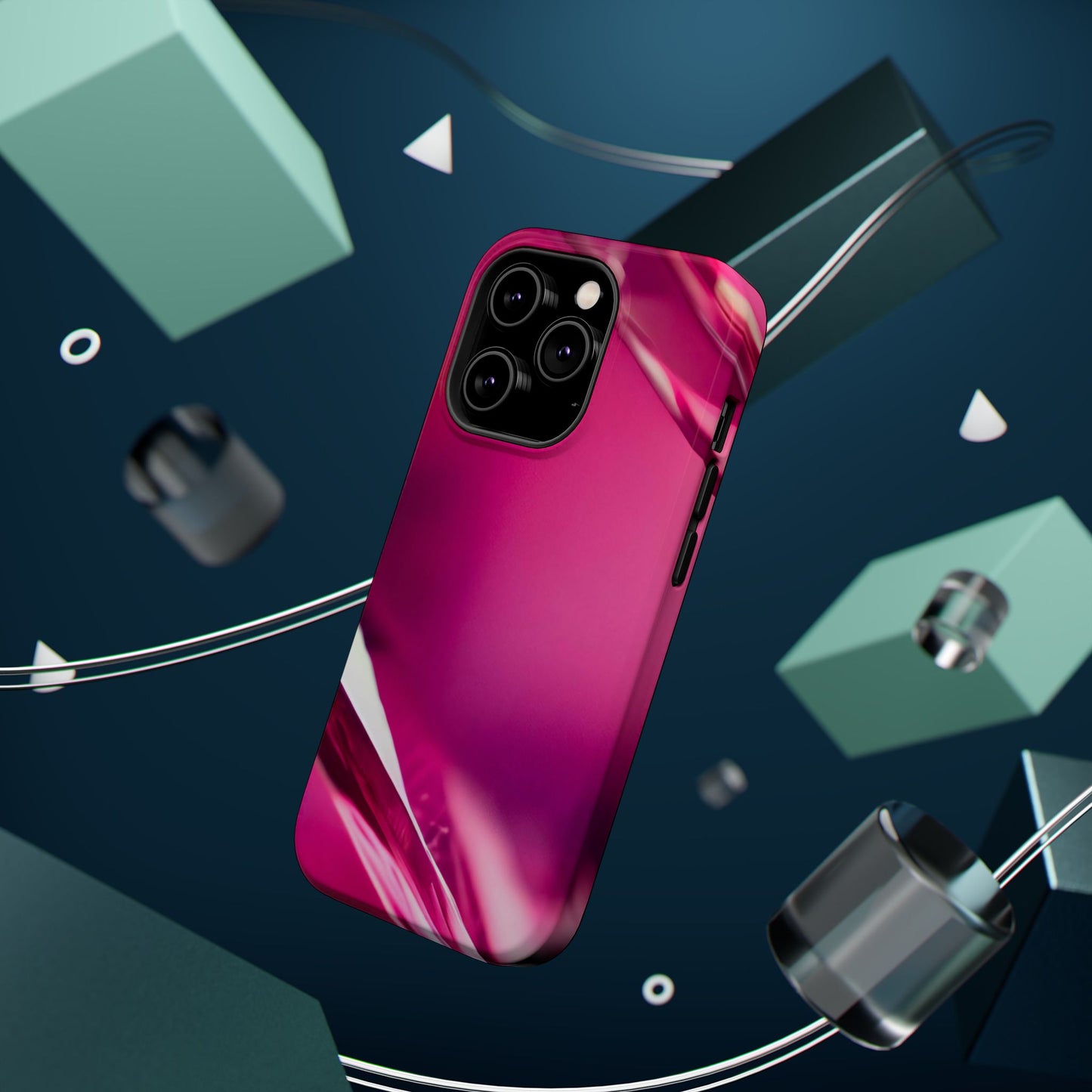 Wireless-Compatible Charging Case – Magenta Motion