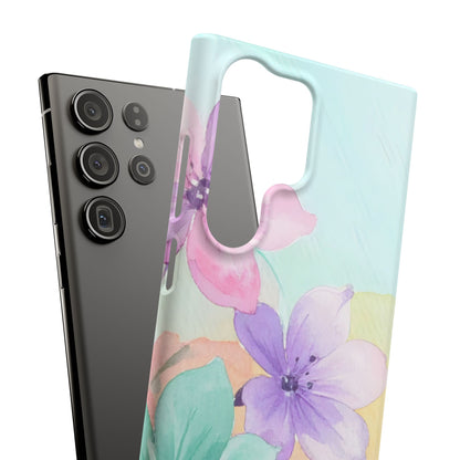 Snap Phone Case – Water Petal