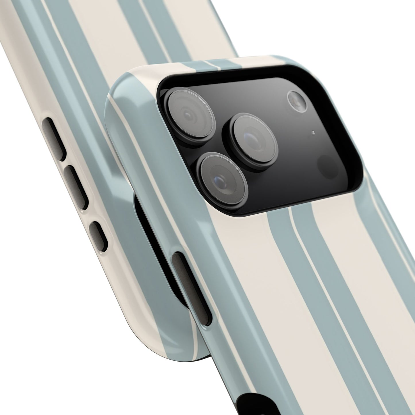 Impact-Resistant Phone Case – Coastal Stripe