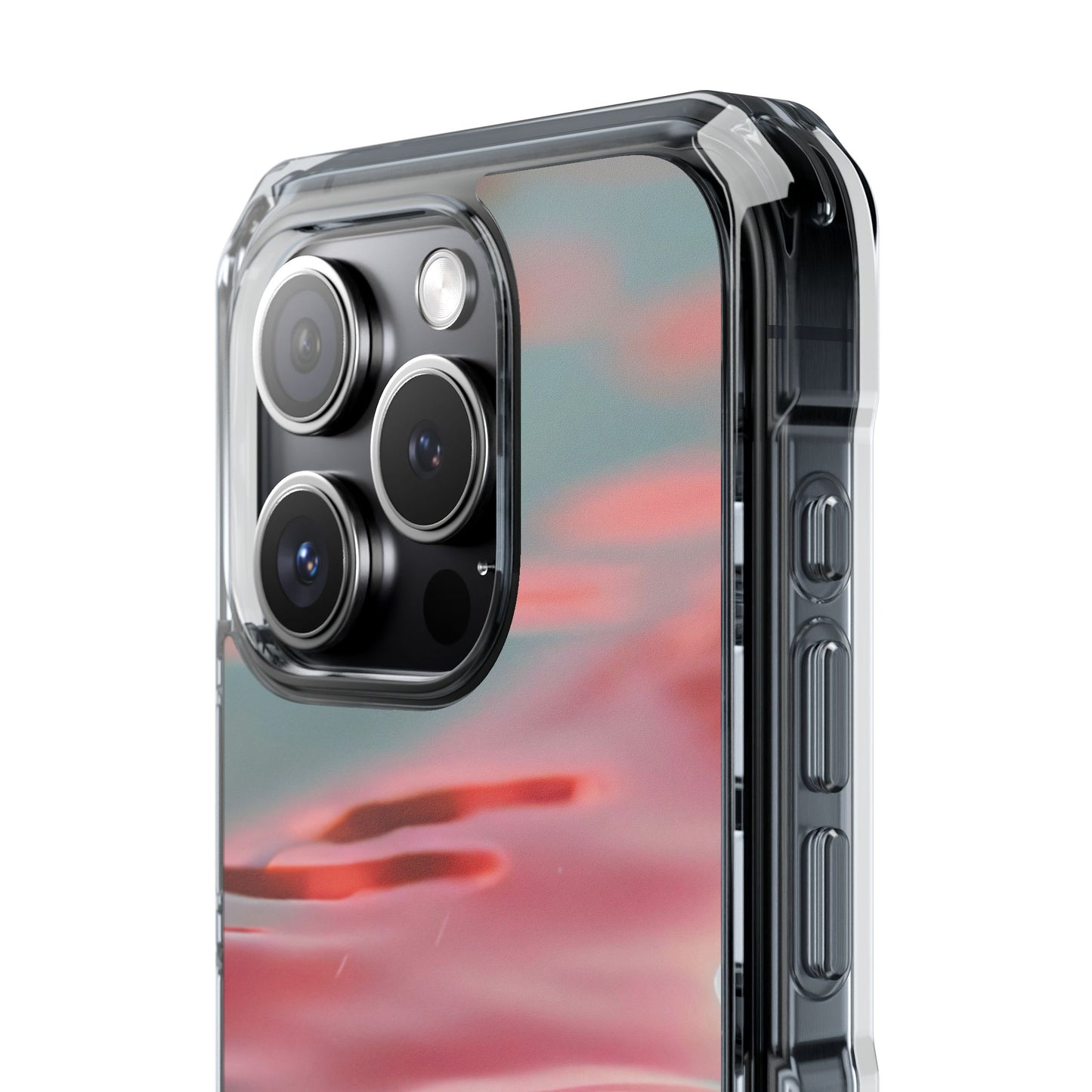Clear Magnetic Phone Case – Liquid Sunset