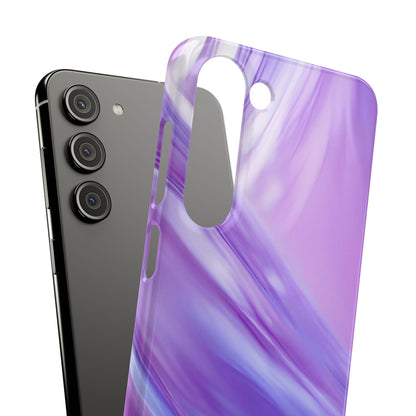 Snap Phone Case – Lavender Wave