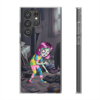 Zombie Girl Phone Case — Cute Creepy Cartoon Phone Cover