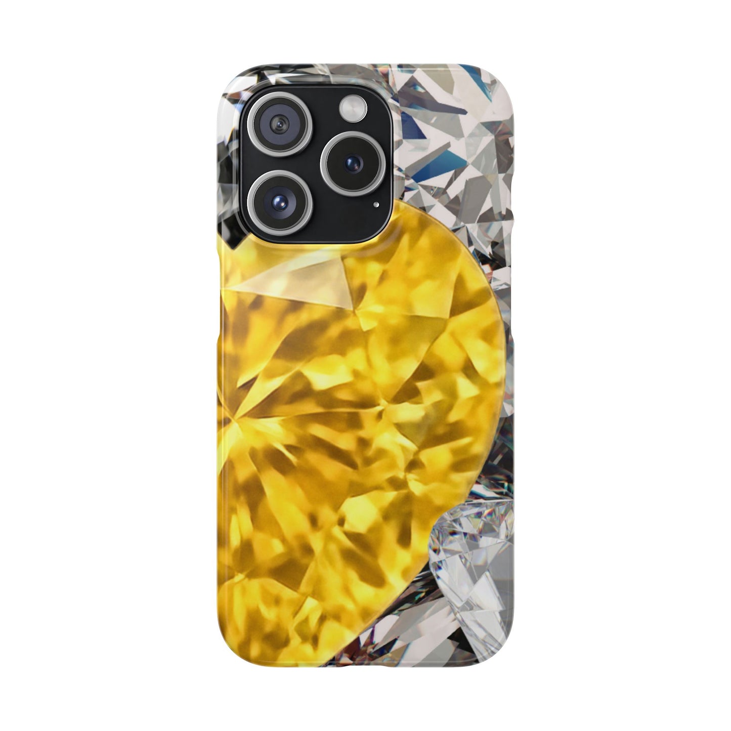 Snap Phone Case – Heart of Gold