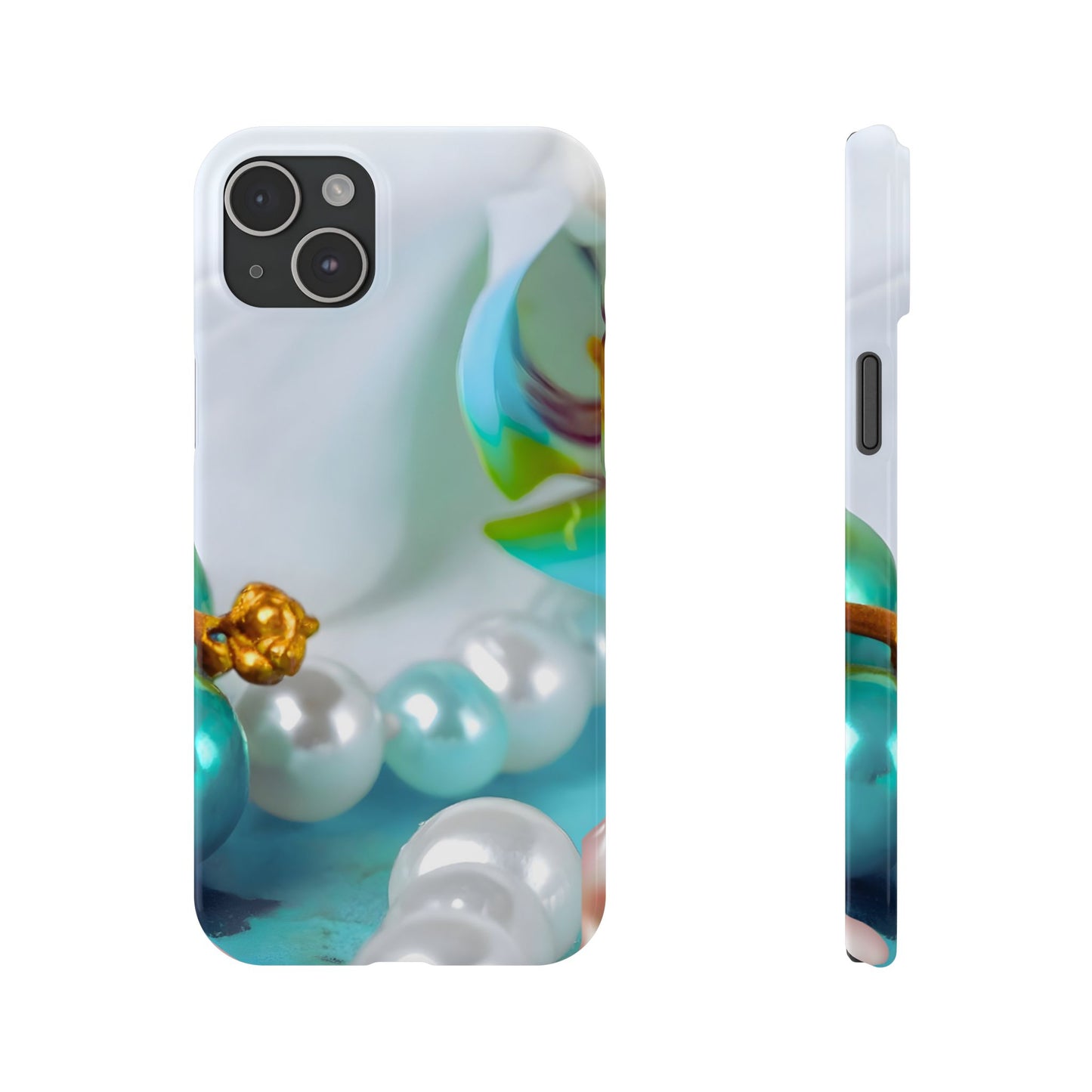Slim Phone Case – Mermaid's Pearl