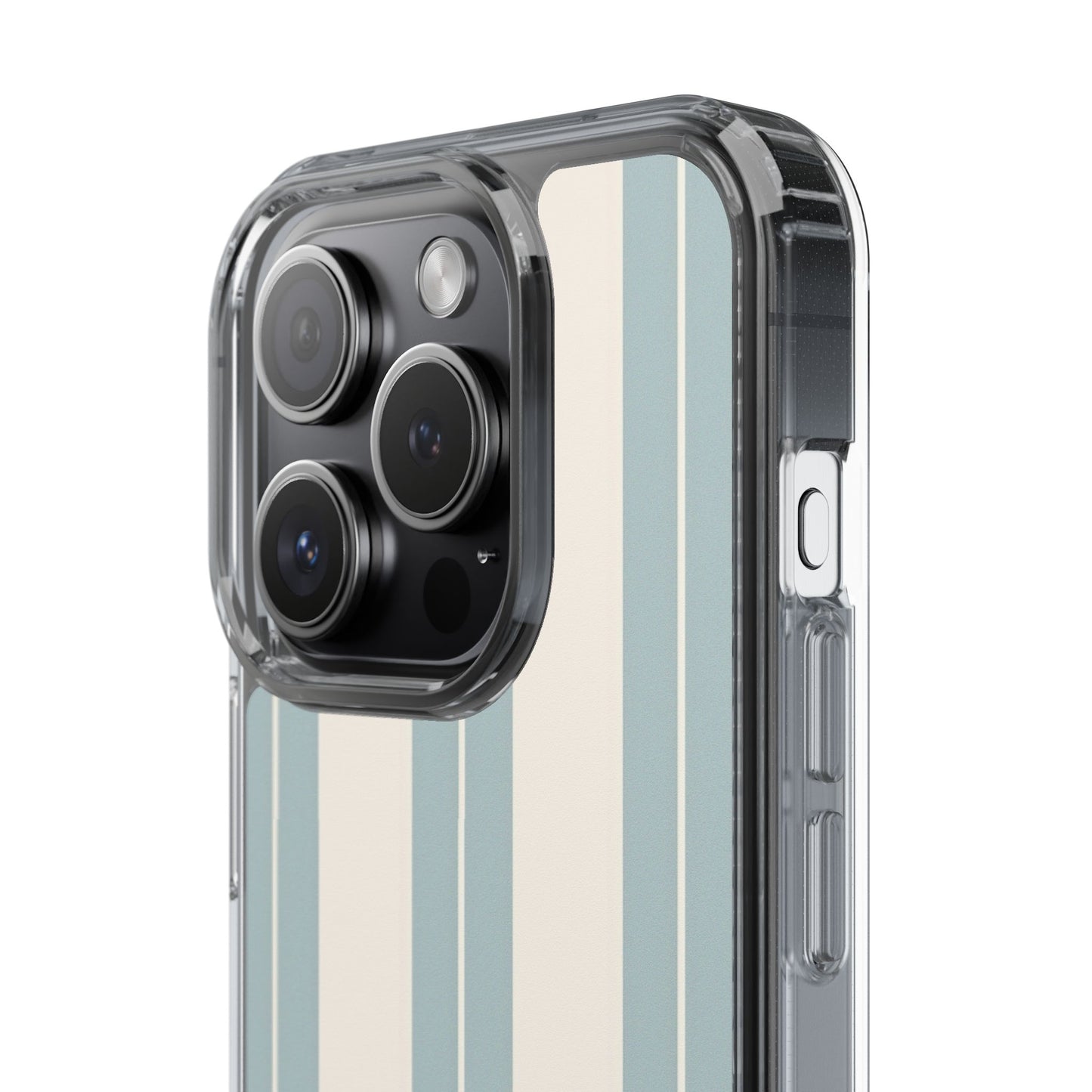 Clear Phone Case – Coastal Stripe