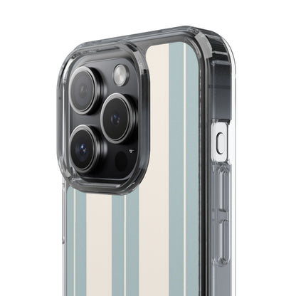 Clear Phone Case – Coastal Stripe