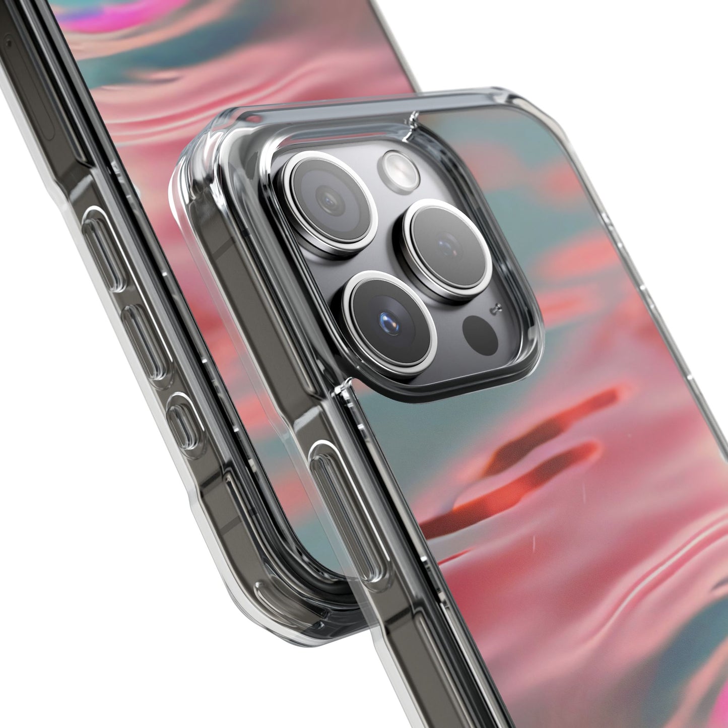Clear Magnetic Phone Case – Liquid Sunset