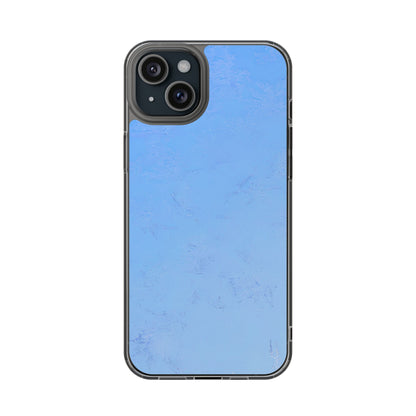 Clear Phone Case – Azure Fade