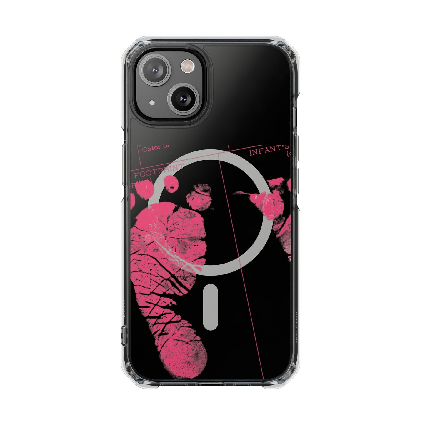 Clear Magnetic Phone Case – Mom’s Little Pink Footprints