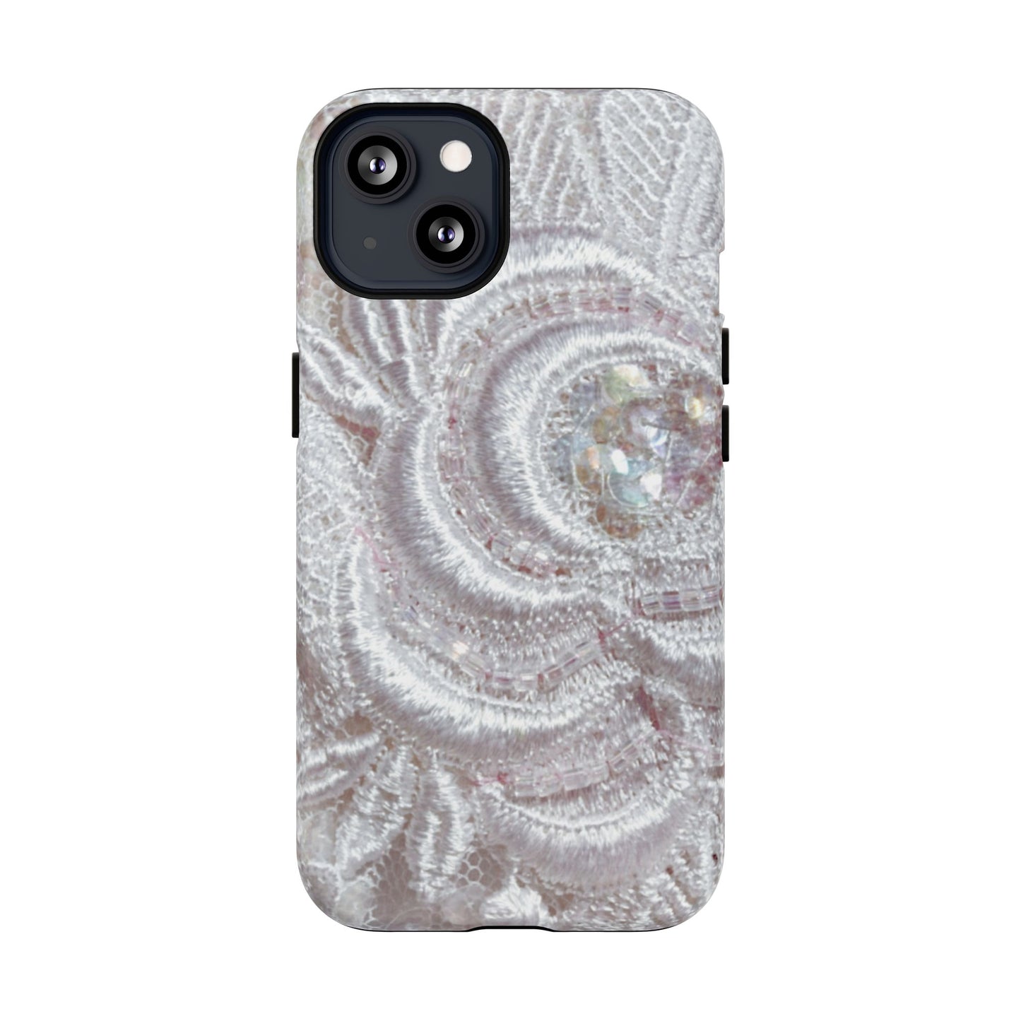 Protective Magnetic Phone Case – Lace Veil