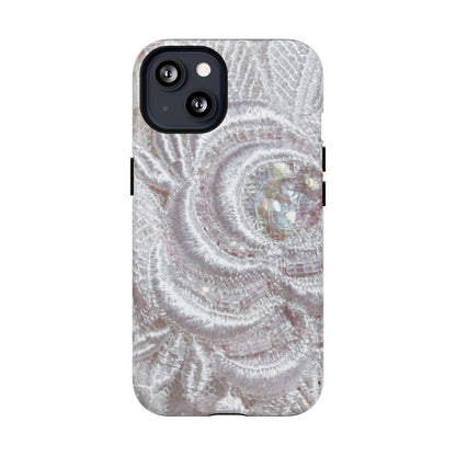 Protective Magnetic Phone Case – Lace Veil