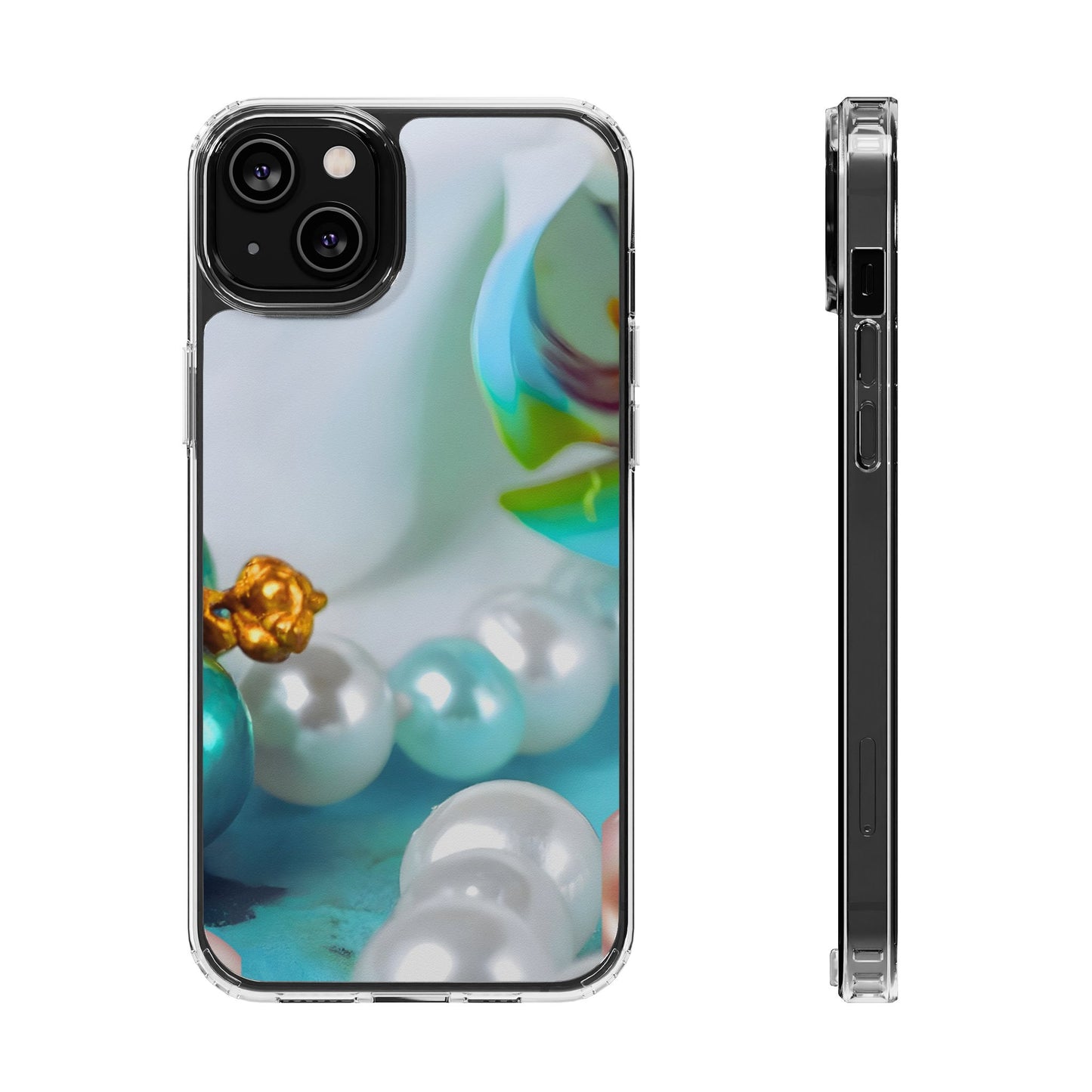 Clear Phone Case – Mermaid's Pearl