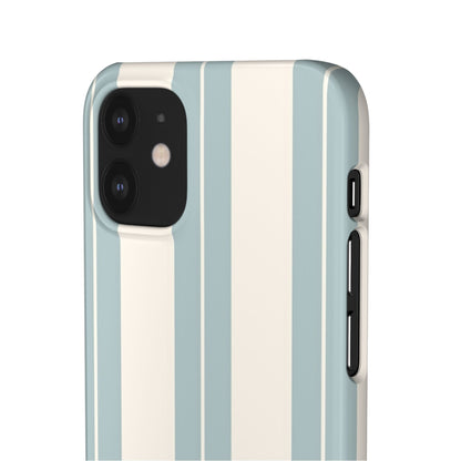Snap Phone Case – Coastal Stripe