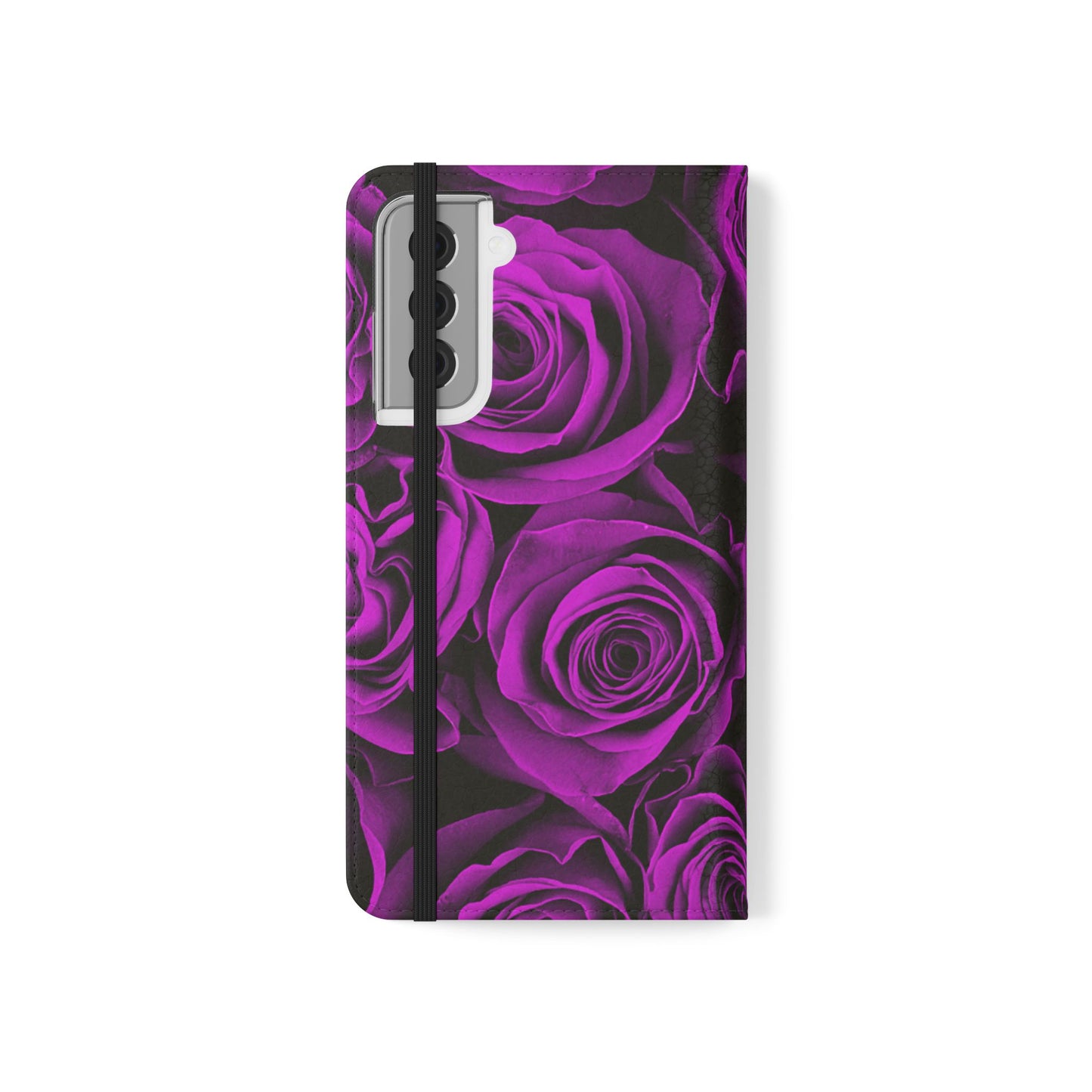 Flip Case – Amethyst Roses