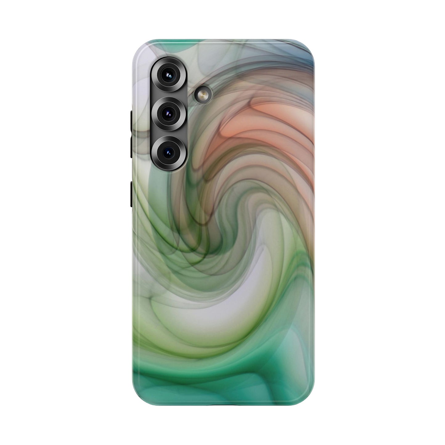 Impact-Resistant Phone Case – Marble Flow