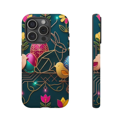 Protective Phone Case – Jeweled Garden