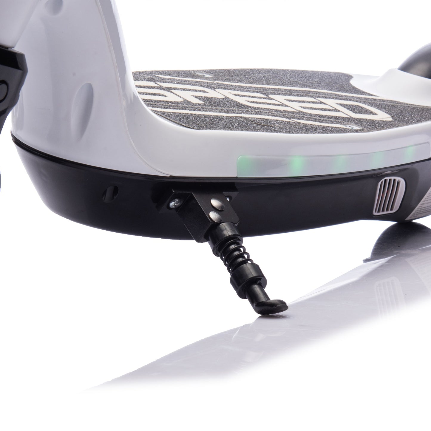 Kids Electric Scooter - 5.59-6.84 MPH, LED Lights, Rear Brake, Kickstand, Bell, Ages 6+