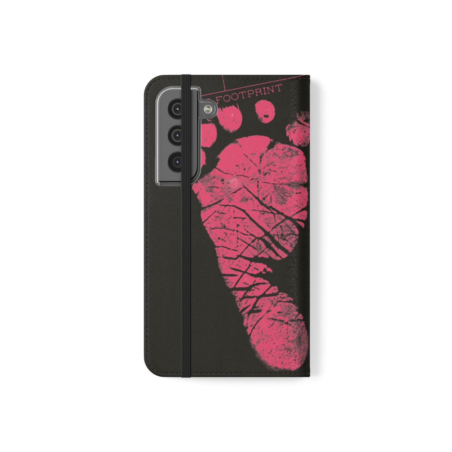 Flip Case – Mom’s Little Pink Footprints