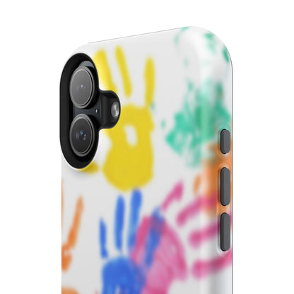 Impact-Resistant Phone Case – Handprint Memories