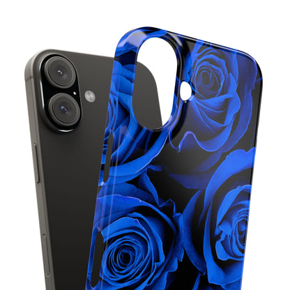 Slim Phone Case – Midnight Bloom