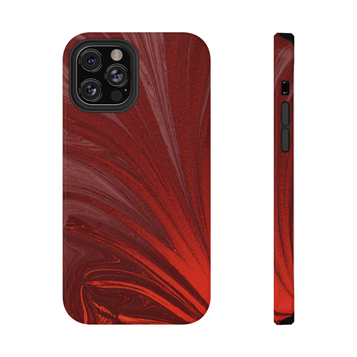 Impact-Resistant Phone Case — Crimson Current