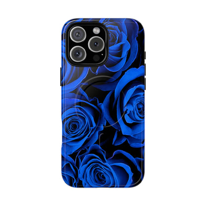 Protective Magnetic Phone Case – Midnight Bloom