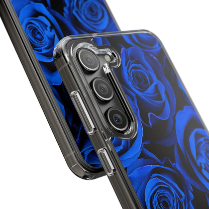 Clear Phone Case – Midnight Bloom