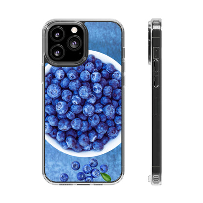 Clear Magnetic Phone Case – Chilled Blueberries