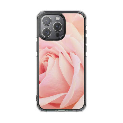 Clear Magnetic Phone Case – A Mother’s Rose Embrace