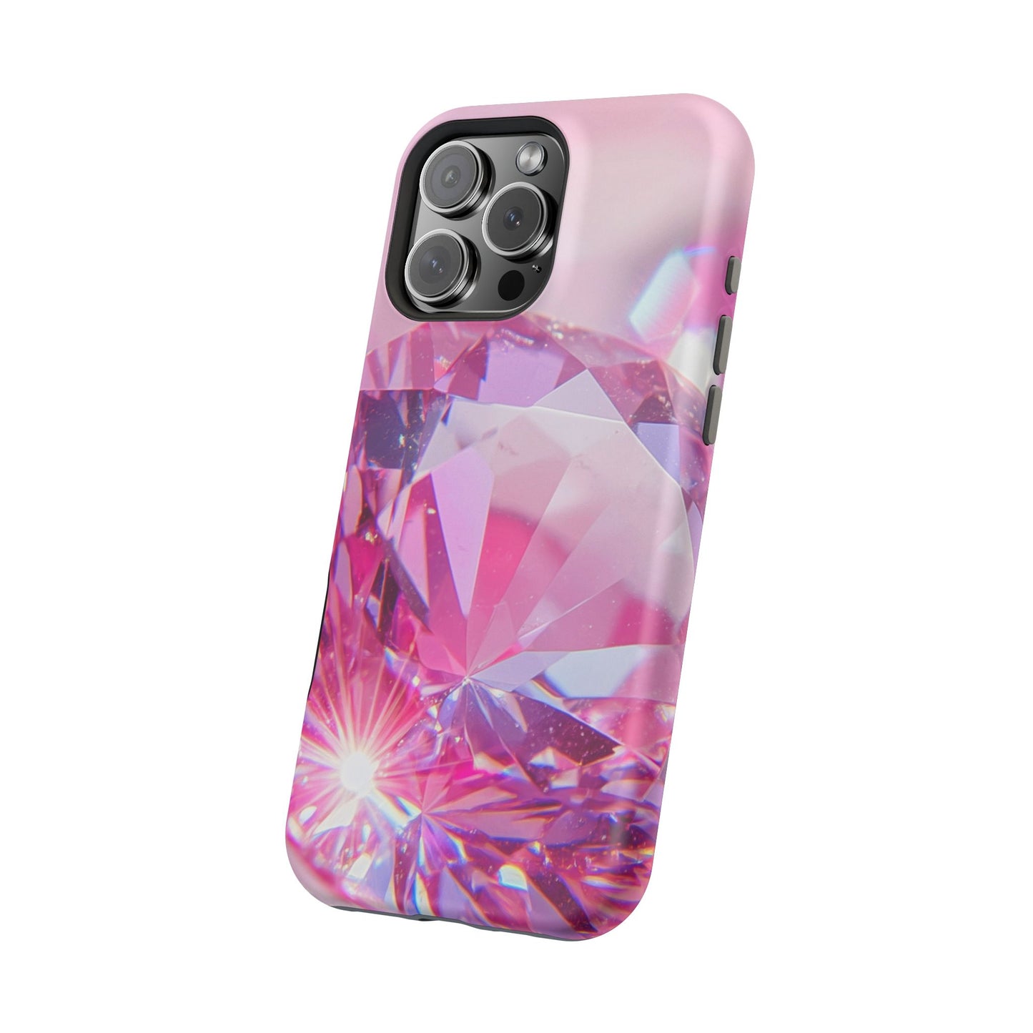 Wireless-Charging Compatible Case – Pink Ice