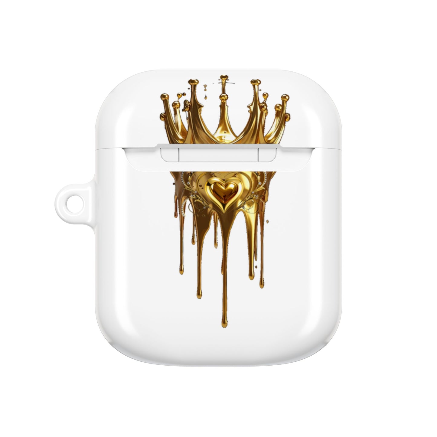 Earbud Case Cover – Queen of Hearts