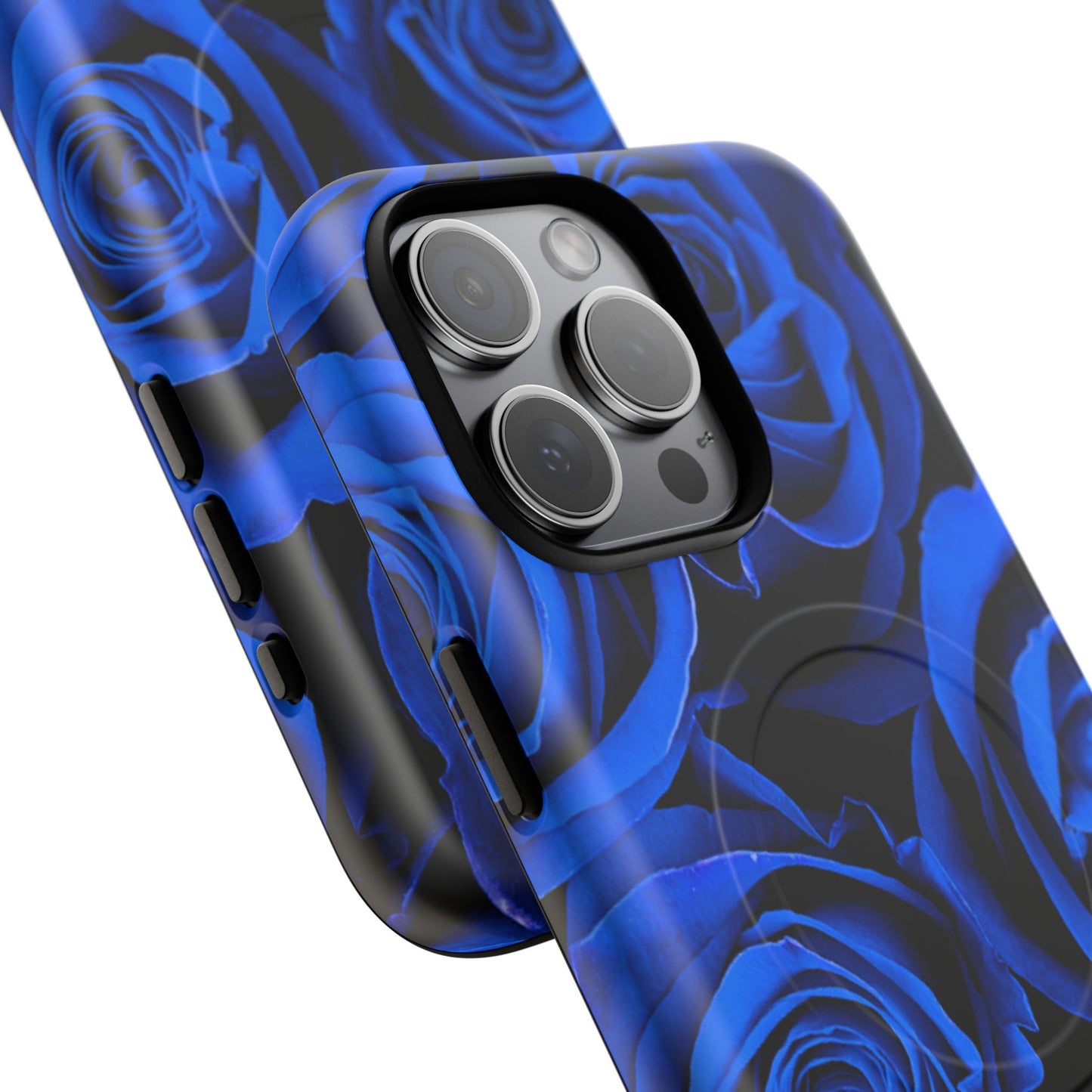 Protective Magnetic Phone Case – Midnight Bloom
