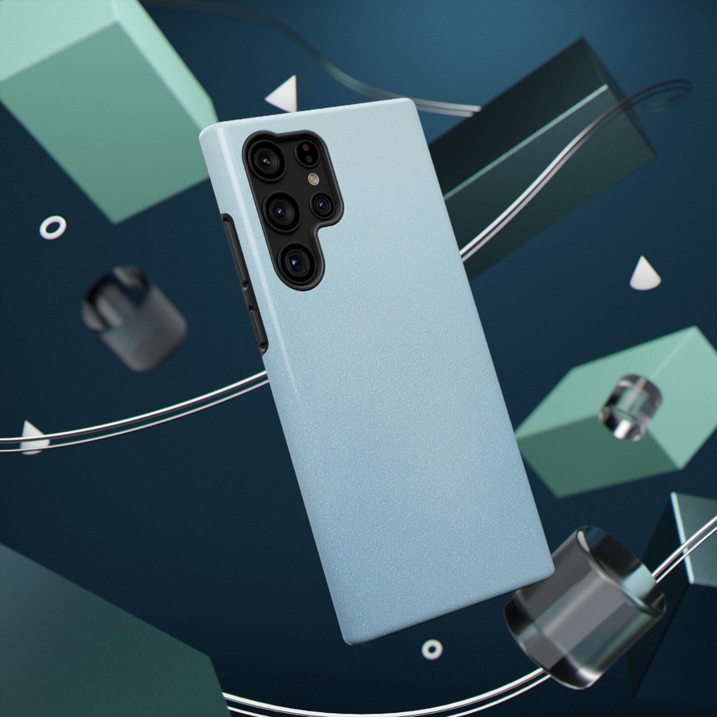 Impact-Resistant Phone Case – Blue Whisper