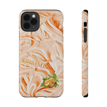 Impact-Resistant Phone Case – Peach Sorbet